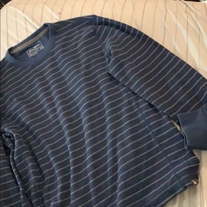 Eddie Bauer striped long sleeve shirt